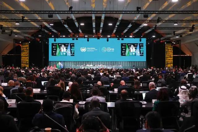 UNCCD COP16在沙特首都利雅得開幕，力鼎清道夫在中國館展出！1